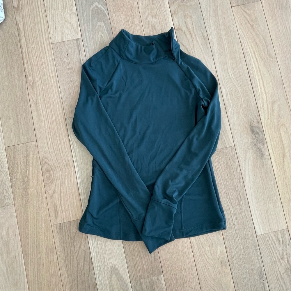 YOGILICIOUS - Womens Teal Asymmetrical Dry Fit - Small